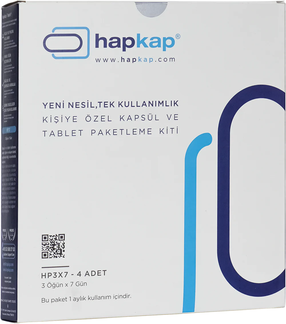 3x7 Aylık Hapkap