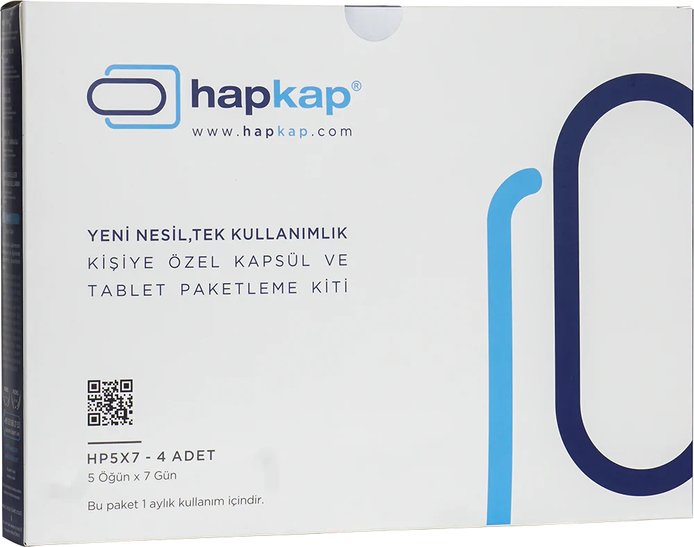 5x7 Aylık Hapkap